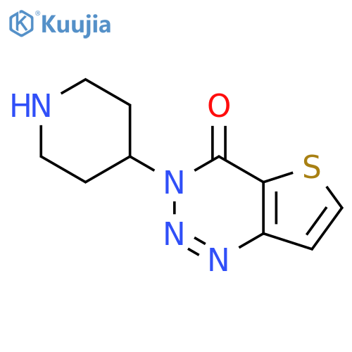 3-(Piperidin-4-yl)thieno[3,2-d][1,2,3]triazin-4(3H)-one structure