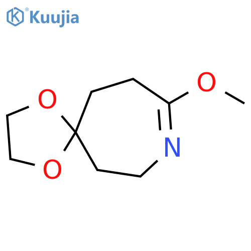 9-methoxy-1,4-dioxa-8-azaspiro4.6undec-8-ene structure