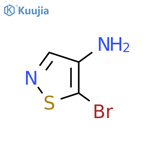 5-bromo-1,2-thiazol-4-amine structure