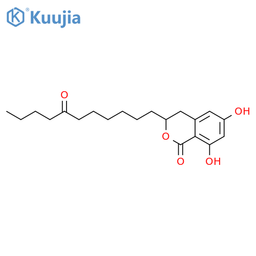 3,4-Dihydro-6,8-dihydroxy-3-undecyl-1H-2-benzopyran-1-one; (R)-form, 7'-Oxo structure