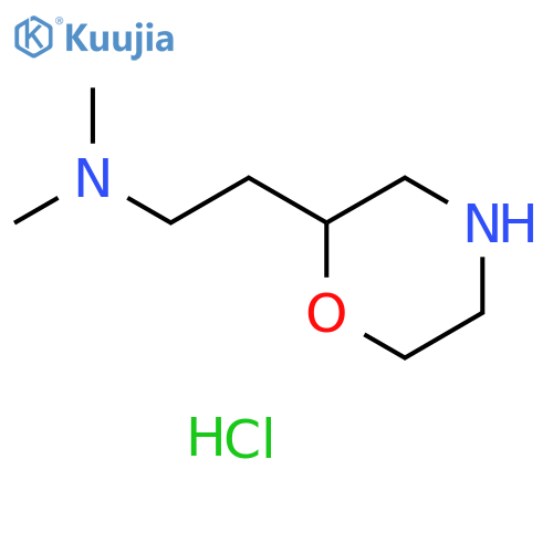 2-Morpholineethanamine,N,N-dimethyl-,dihydrochloride structure