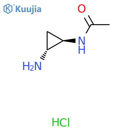 rac-N-(1R,2R)-2-aminocyclopropylacetamide hydrochloride, trans structure