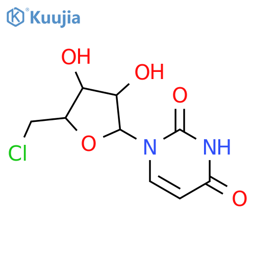 5'-chloro-5'-deoxyuridine structure
