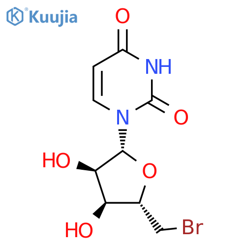 5'-Bromo-5'-deoxyuridine structure