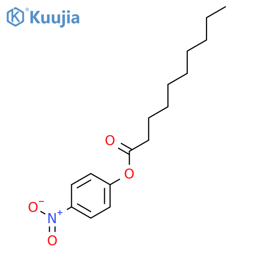 4-Nitrophenyl decanoate structure