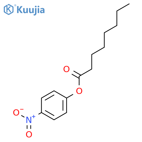 4-Nitrophenyl caprylate structure