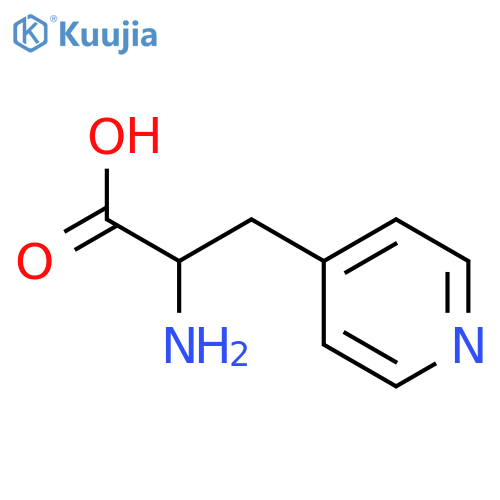 2-Amino-3-(pyridin-4-YL)propanoic acid structure
