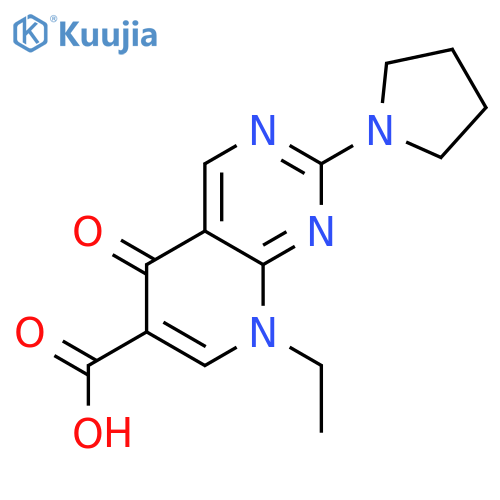 Piromidic acid structure