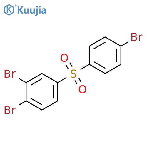 Benzene, 1,2-dibromo-4-[(4-bromophenyl)sulfonyl]- structure