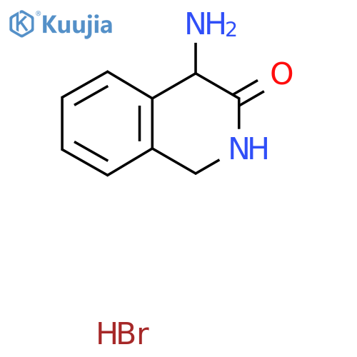 4-Amino-1,2-dihydroisoquinolin-3(4H)-one hydrobromide structure