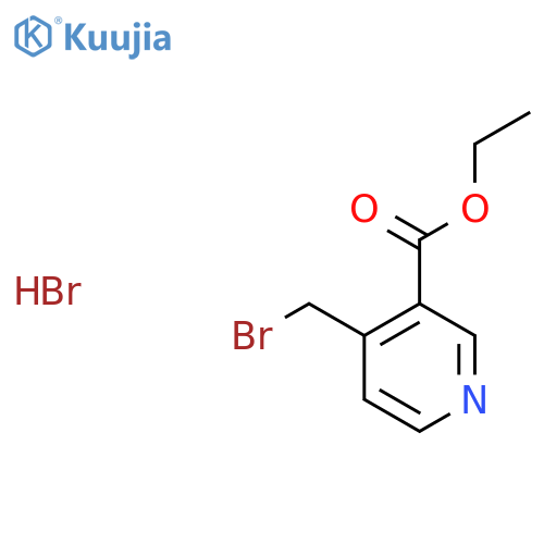 Ethyl 4-(bromomethyl)nicotinate hydrobromide structure