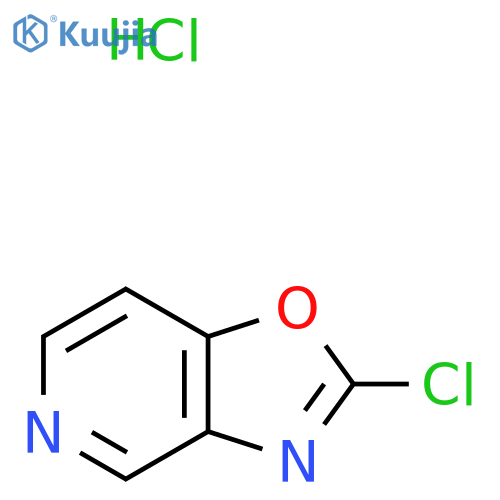 2-Chlorooxazolo[4,5-c]pyridine hydrochloride structure