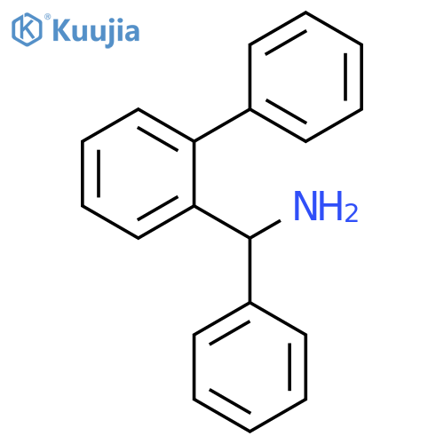 [1,1'-Biphenyl]-2-methanamine, α-phenyl- structure
