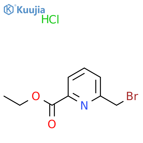 Ethyl 6-(bromomethyl)picolinate hydrochloride structure
