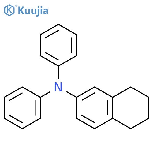 N,N-Diphenyl-5,6,7,8-tetrahydronaphthalen-2-amine structure