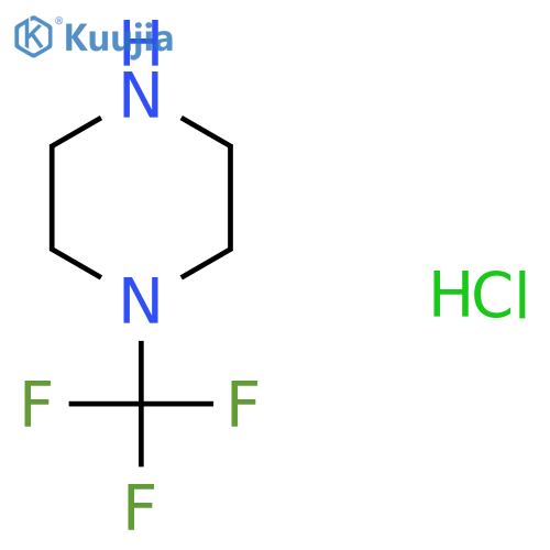 1-(Trifluoromethyl)piperazine hydrochloride structure