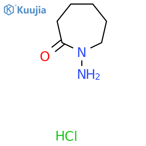 1-Aminoazepan-2-one hydrochloride structure