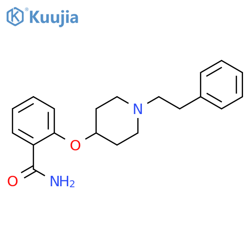 2-((1-Phenethylpiperidin-4-yl)oxy)benzamide structure