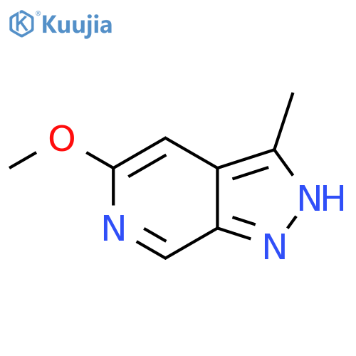 5-Methoxy-3-methyl-1H-pyrazolo[3,4-c]pyridine structure