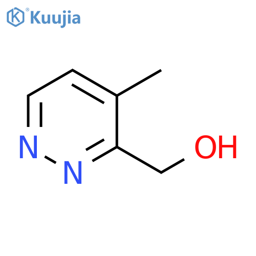 3-Pyridazinemethanol, 4-methyl- structure