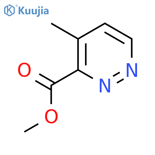 Methyl 4-methylpyridazine-3-carboxylate structure
