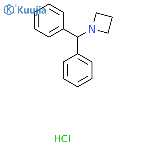 1-Benzhydrylazetidine hydrochloride structure