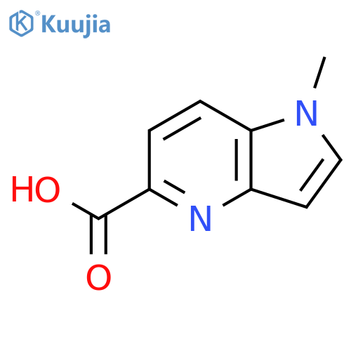 1-Methyl-1H-pyrrolo[3,2-b]pyridine-5-carboxylic acid structure