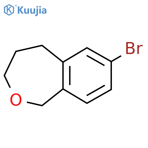 7-Bromo-1,3,4,5-tetrahydrobenzo[c]oxepine structure