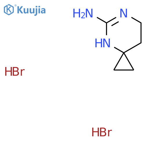 4,6-Diazaspiro[2.5]oct-5-en-5-amine dihydrobromide structure