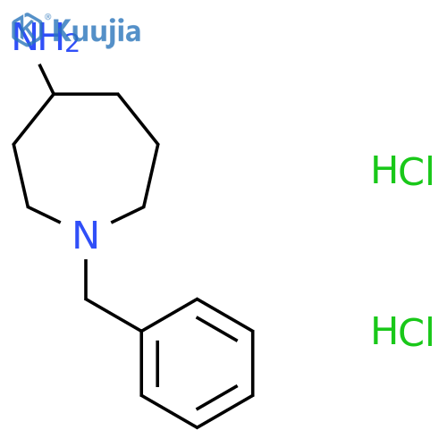 1-Benzylazepan-4-amine dihydrochloride structure
