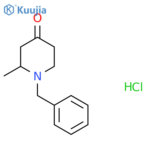 N-Benzyl-2-methylpiperidin-4-one Hydrochloride structure
