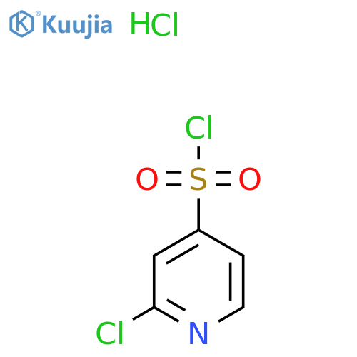 2-Chloropyridine-4-sulfonyl chloride hydrochloride structure