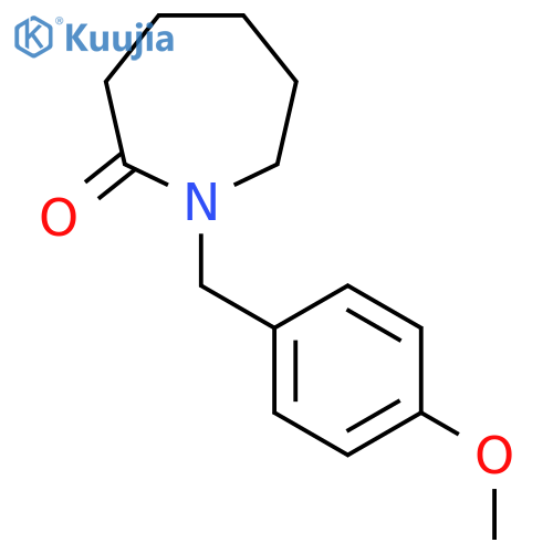 1-(4-Methoxybenzyl)azepan-2-one structure