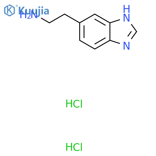 2-(1H-Benzoimidazol-5-yl)-ethylamine dihydrochloride structure