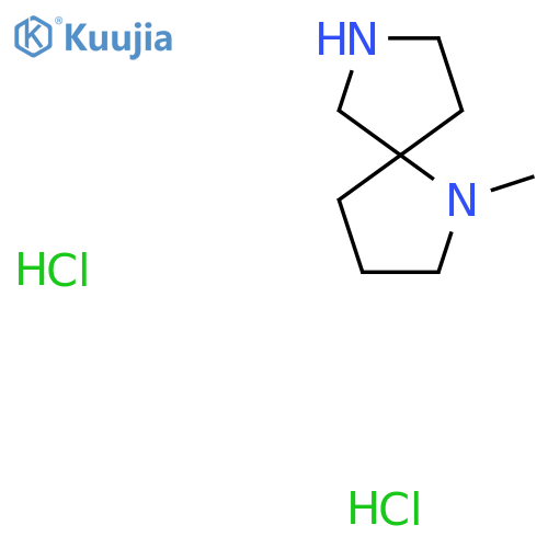 1-Methyl-1,7-diazaspiro[4.4]nonane dihydrochloride structure