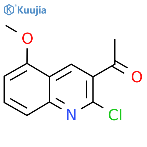 1-(2-Chloro-5-methoxyquinolin-3-yl)ethanone structure