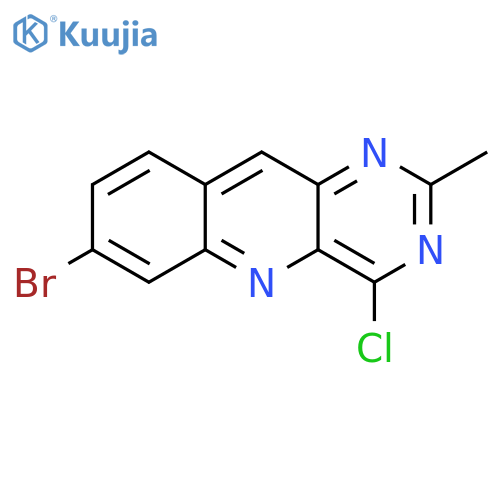 Pyrimido[5,4-b]quinoline, 7-bromo-4-chloro-2-methyl- structure
