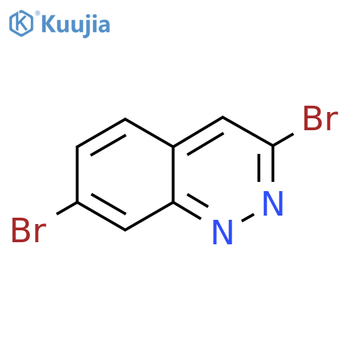 3,7-Dibromocinnoline structure