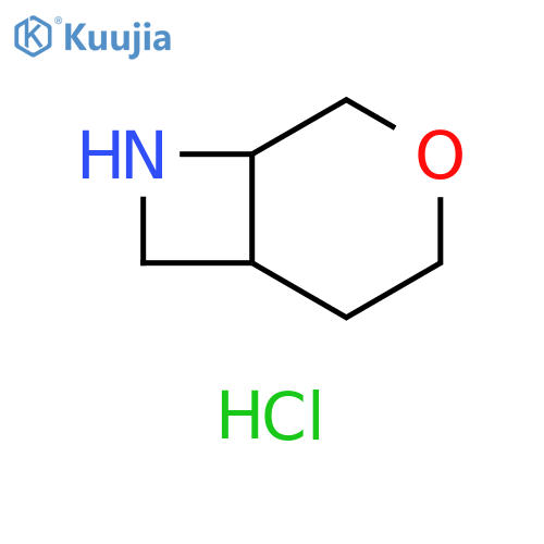 3-Oxa-8-azabicyclo[4.2.0]octane hydrochloride structure