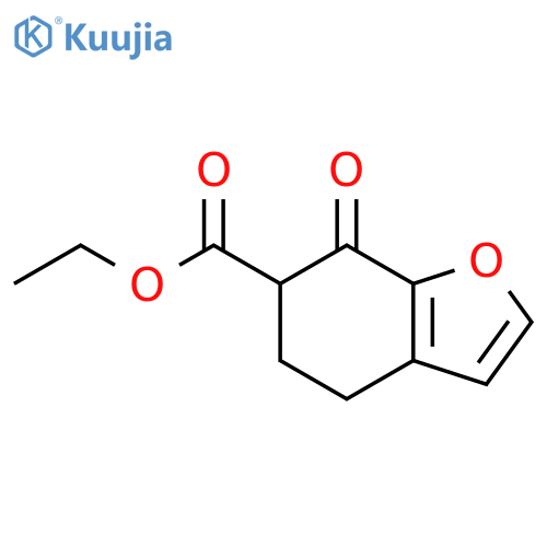 ethyl 7-oxo-4,5,6,7-tetrahydrobenzofuran-6-carboxylate structure
