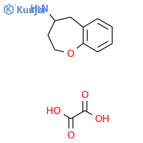 2,3,4,5-Tetrahydrobenzo[b]oxepin-4-amine oxalate structure