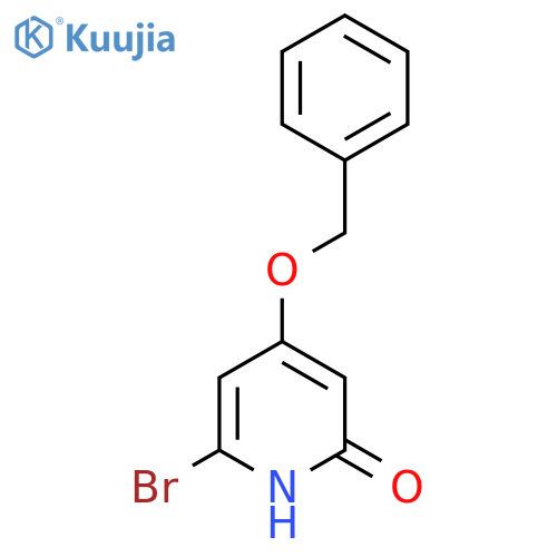 4-(Benzyloxy)-6-bromopyridin-2-ol structure
