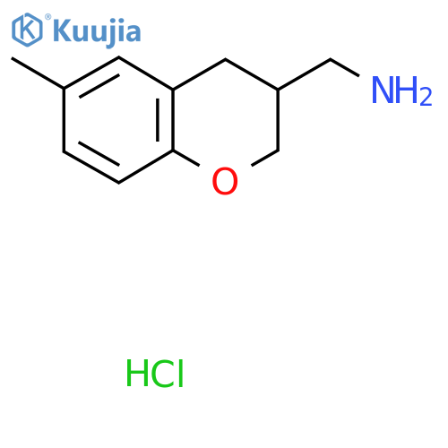 (6-Methylchroman-3-YL)methanamine hcl structure