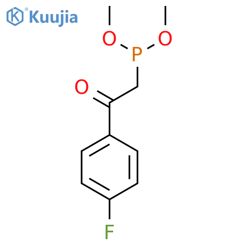 Dimethyl (2-(4-fluorophenyl)-2-oxoethyl)phosphonite structure