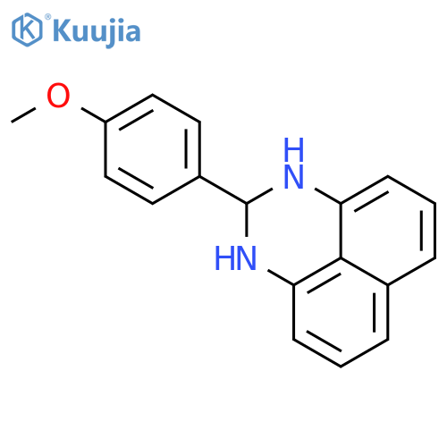 2-(4-methoxyphenyl)-2,3-dihydro-1H-perimidine structure
