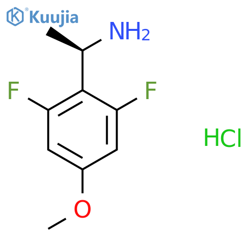 (R)-1-(2,6-Difluoro-4-methoxyphenyl)ethanamine hydrochloride structure