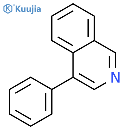 Isoquinoline, 4-phenyl- structure