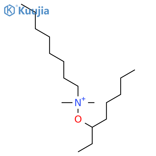 1-Octanaminium, N-[(1-ethylhexyl)oxy]-N,N-dimethyl- structure