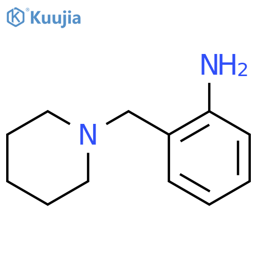 2-[(piperidin-1-yl)methyl]aniline structure