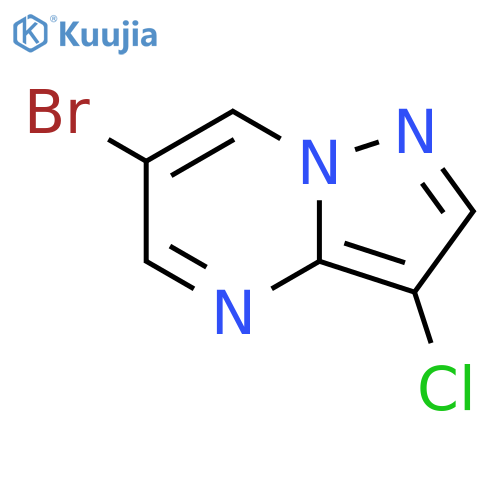 6-bromo-3-chloro-pyrazolo[1,5-a]pyrimidine structure